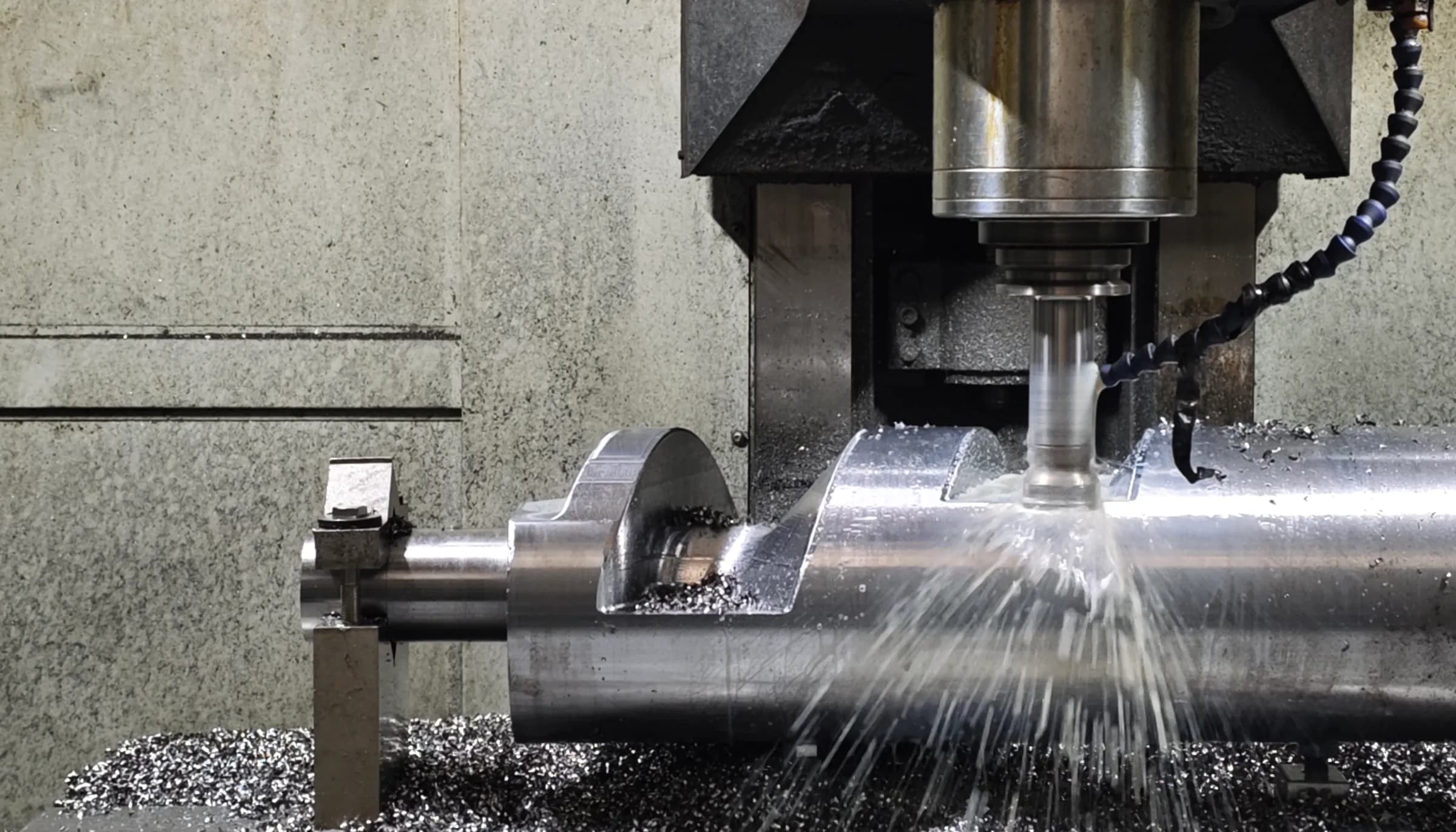 SCPM precision CNC machining for rotating equipment components and custom OEM metal parts